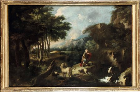 Scuola del XVII-XVIII secolo, Sant'Eustachio nel bosco