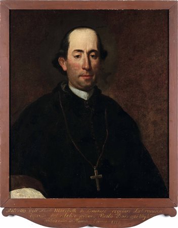 Borroni Paolo attribuito a, Ritratto dell'Abate Marchetti