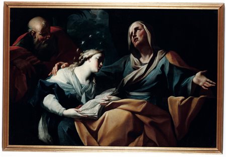 Monti Francesco ambito di, L'educazione della Vergine