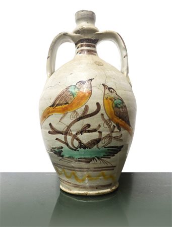 Quartara in maiolica di Caltagirone,  1850