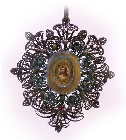 Filigrana in argento, Trapani, 18th century