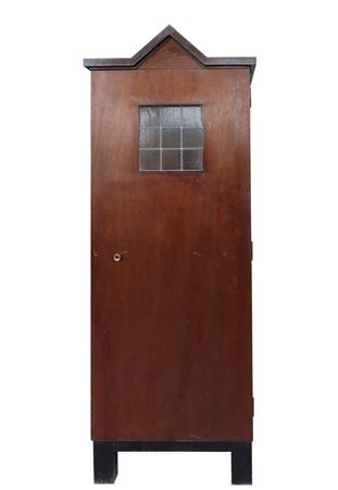 Armadio nello stile Decò in legno di noce, 20th century