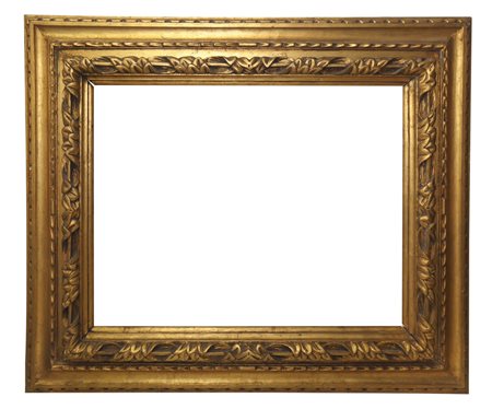 Cornice in legno dorato, XX Century