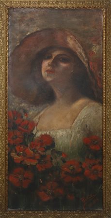 Donna con cappello , dated IV 1926