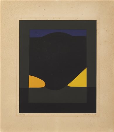Victor Vasarely "Orom II" 
serigrafia a colori
cm 59x51
Firmata e numerata 57/10