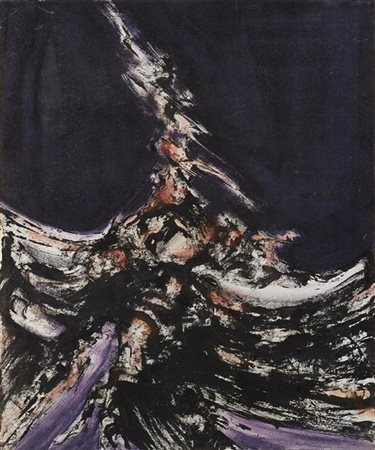 Ferdinando Chevrier "Presenza" 1966
olio su tela
cm 60x50
Firmato in basso a des