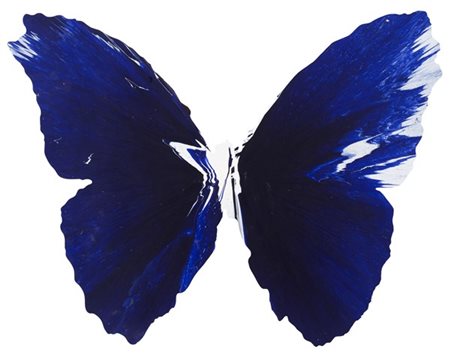 Damien Hirst "Butterfly Spin Painting" 2009
acrilico su carta
cm 53x70
Creato co