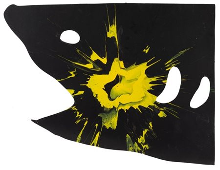Damien Hirst "Shark Spin Painting" 2009
acrilico su carta
cm 51,5x67
Creato con