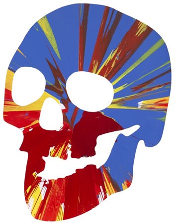 Damien Hirst "Skull Spin Painting" 2009
acrilico su carta
cm 73x53,5
Creato con