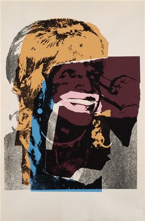 Andy Warhol "Ladies and Gentlemen" 1975
serigrafia a colori
cm 110,6x72,9
Firmat