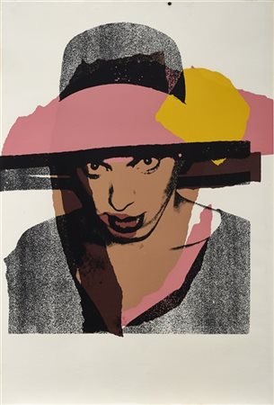 Andy Warhol "Ladies and Gentlemen" 1975
serigrafia a colori
cm 110,5x73,4
Firmat