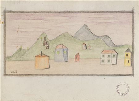 Atanasio Soldati "Paesaggio" 1939
pastello su carta
cm 23,6x32,6
Firmato in bass