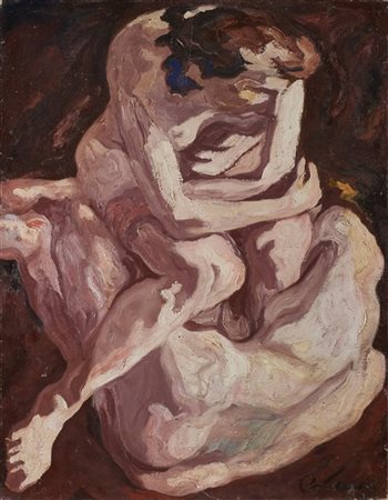 Carlo Levi "Nudi" 1937
olio su tela
cm 89,5x70
Firmato in basso a destra 
Firmat