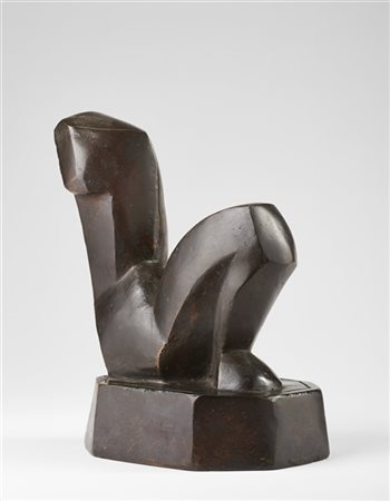 Mario Negri "Donna accoccolata" 1977
bronzo
cm 18x14x10
Firmato, siglato e numer