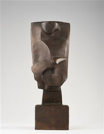 Mario Negri "Fante di spade - piccolo murale" 1968
bronzo
h cm 32
Siglato e nume