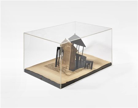 Carlos Garaicoa "De la serie Lo viejo y lo nuevo (VIII)" 2010
incisione del XIX