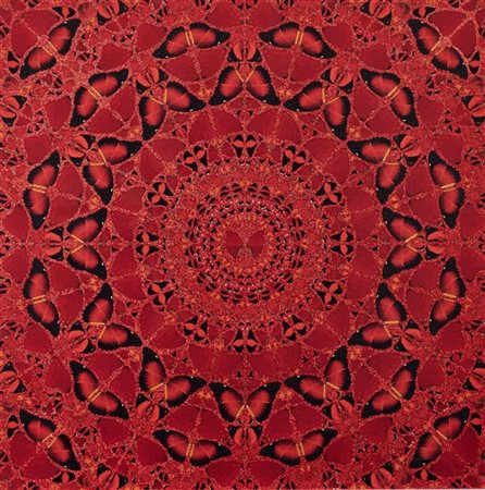 Damien Hirst "The Empresses - Suiko (H10-4)" 2022
stampa laminated Giclée e glit