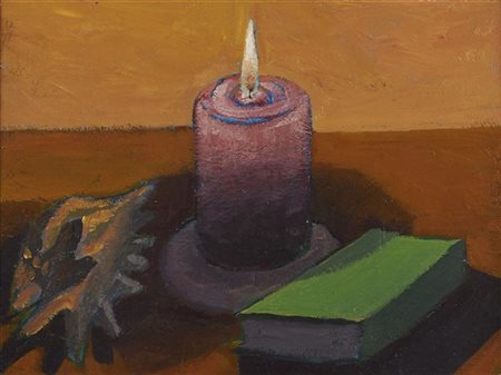 Salvo "Senza titolo" 1979
olio su cartone
cm 15x20
Firmato e datato al retro 
25