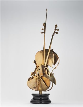 Arman "Senza titolo" 2004 - 2005
bronzo dorato
h cm 73
Firmato e numerato 45/100