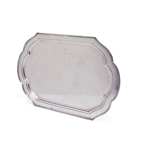 Vassoio in argento, Olanda inizi del XX secolo