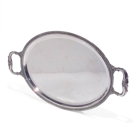 Vassoio in argento, Italia prima metà del XX secolo