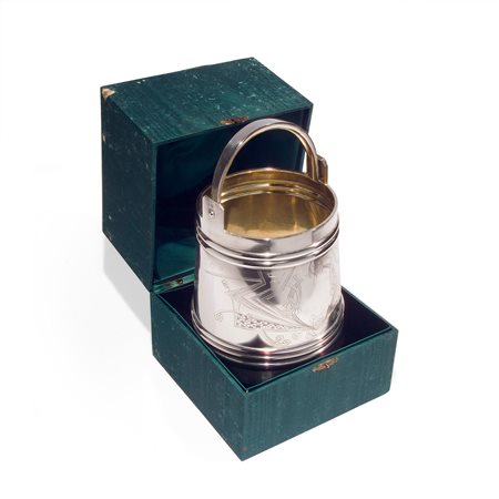 Secchiello per il ghiaccio in argento, Russia 1890 circa