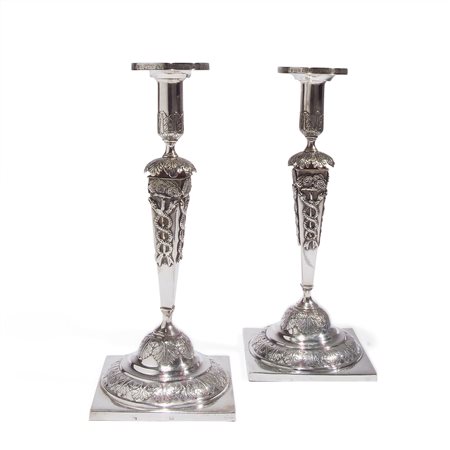 Candelieri in argento, Austro-ungarici XIX secolo