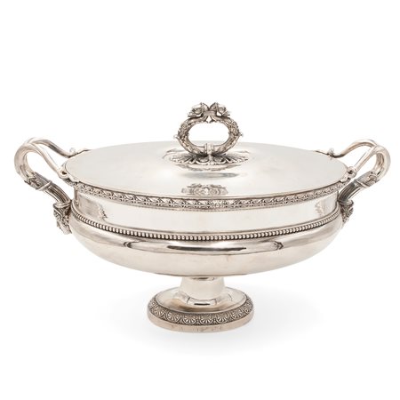 Zuppiera francese in argento, ultimo quarto del XVIII secolo