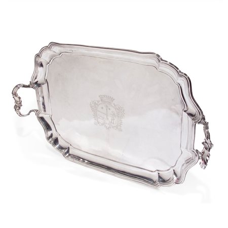 Vassoio con manici, Roma 1778 circa