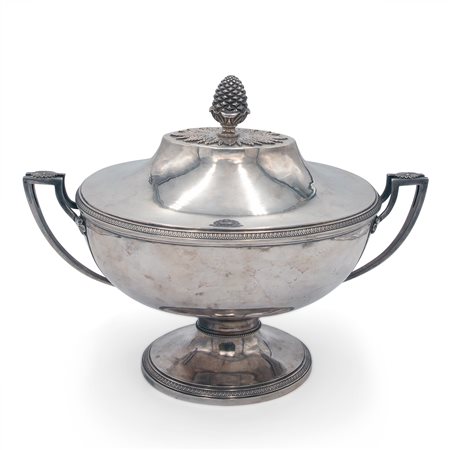 Zuppiera in argento, Francia periodo Napoleone I