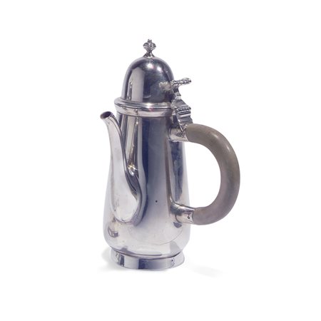 Caffettiera in argento, Londra 1923