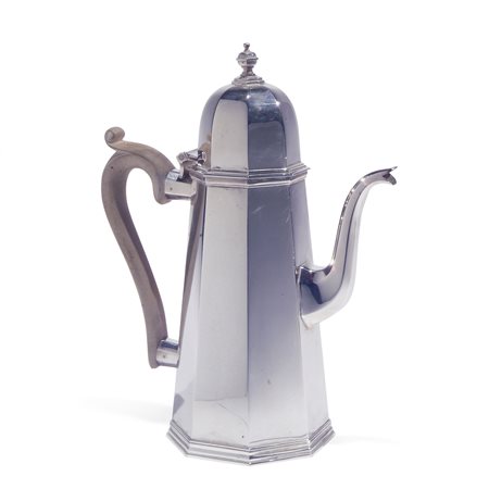Caffettiera in argento Londra, inizio del XVIII secolo
