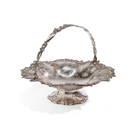 Cesto in argento, Londra 1841 