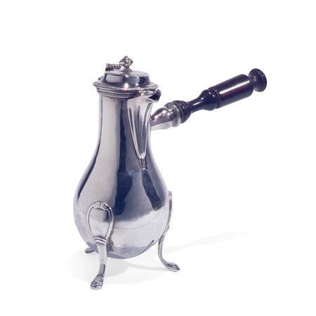 Cioccolatiera in argento, Francia fine del XVIII secolo