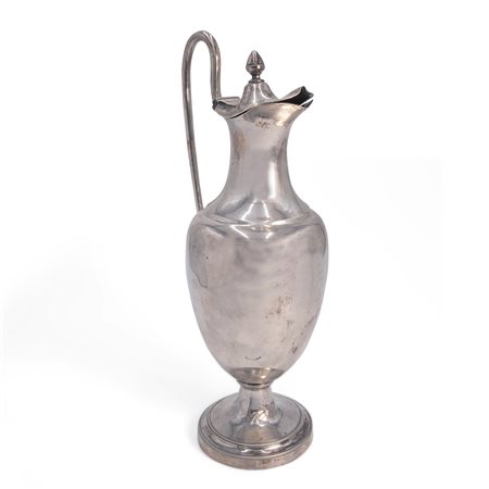 Caraffa in argento, Napoli inizi del XIX secolo