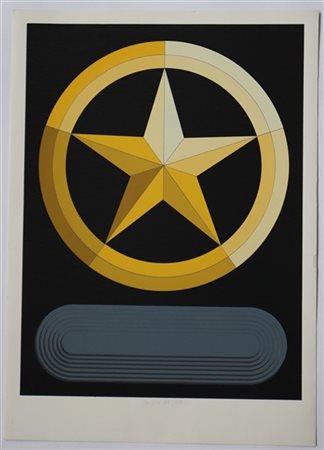 Lucio Del Pezzo "Stella" 1986
serigrafia a colori
cm 70x50
Firmata e numerata 32