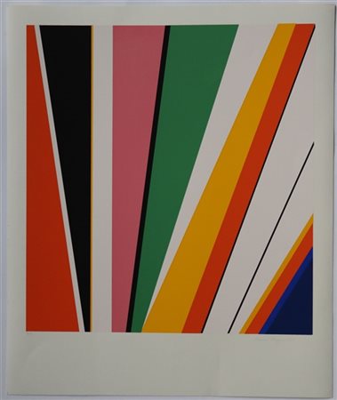 Mauro Reggiani "Composizione" 1970
serigrafia a colori
cm 61x51
Firmata e numera