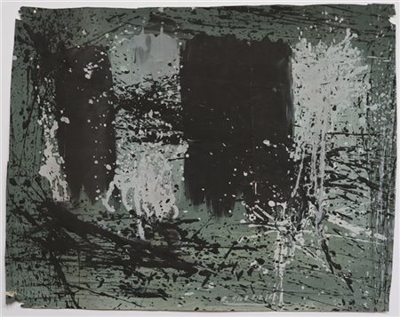 Costantino Guenzi "Senza titolo" 1940
tecnica mista su carta
cm 56x70
firmato e