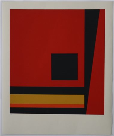 Mauro Reggiani "Composizione" 1970
serigrafia a colori
cm 61x51
Firmata e numera