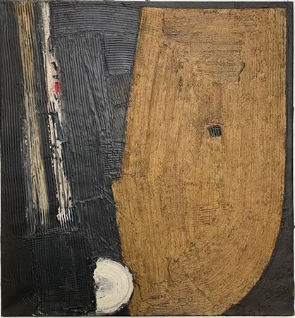 Ignoto "Senza titolo" tecnica mista su tela
cm 110x100 (difetti)