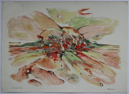 Steward Barkeley "Save as all" 1970
litografia a colori
cm 63x84
Firmata, titola