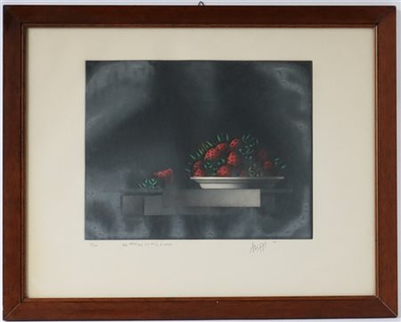 Mario Avati Lotto composto da due acqueforti a colori
foglio cm 37x47
firmate, n