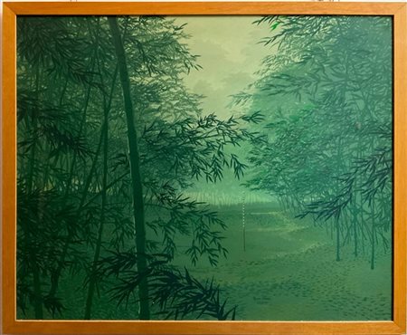 Tono Mucchi "Senza titolo" 
serigrafia a colori
cm 63x78,5
firmata e numerata 50