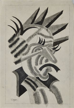 DEPERO FORTUNATO (1892 - 1960) - L'ingegnere.