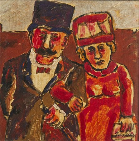 BORGHESE FRANZ (1941 - 2005) - Coniugi.