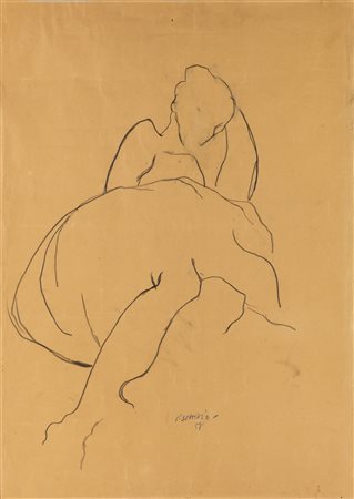 SCHEGGI PAOLO (1940 - 1971) - Senza titolo.