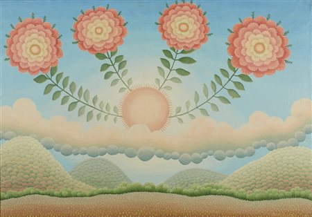 RABUZIN IVAN (n. 1921) - Fioritura solare.