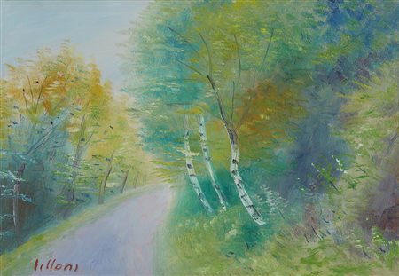 LILLONI UMBERTO (1898 - 1980) - Strada al Monte Generoso.