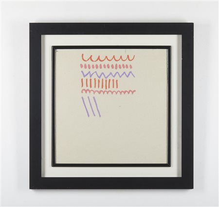 GRIFFA GIORGIO (n. 1936) - Senza titolo.