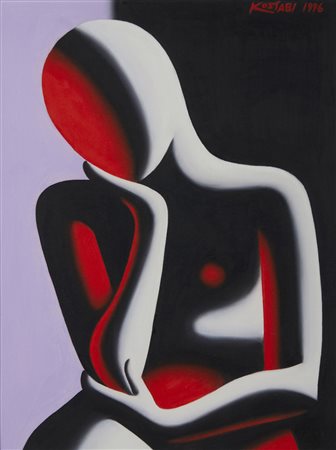 KOSTABI MARK (n. 1960) - Pensive moment.